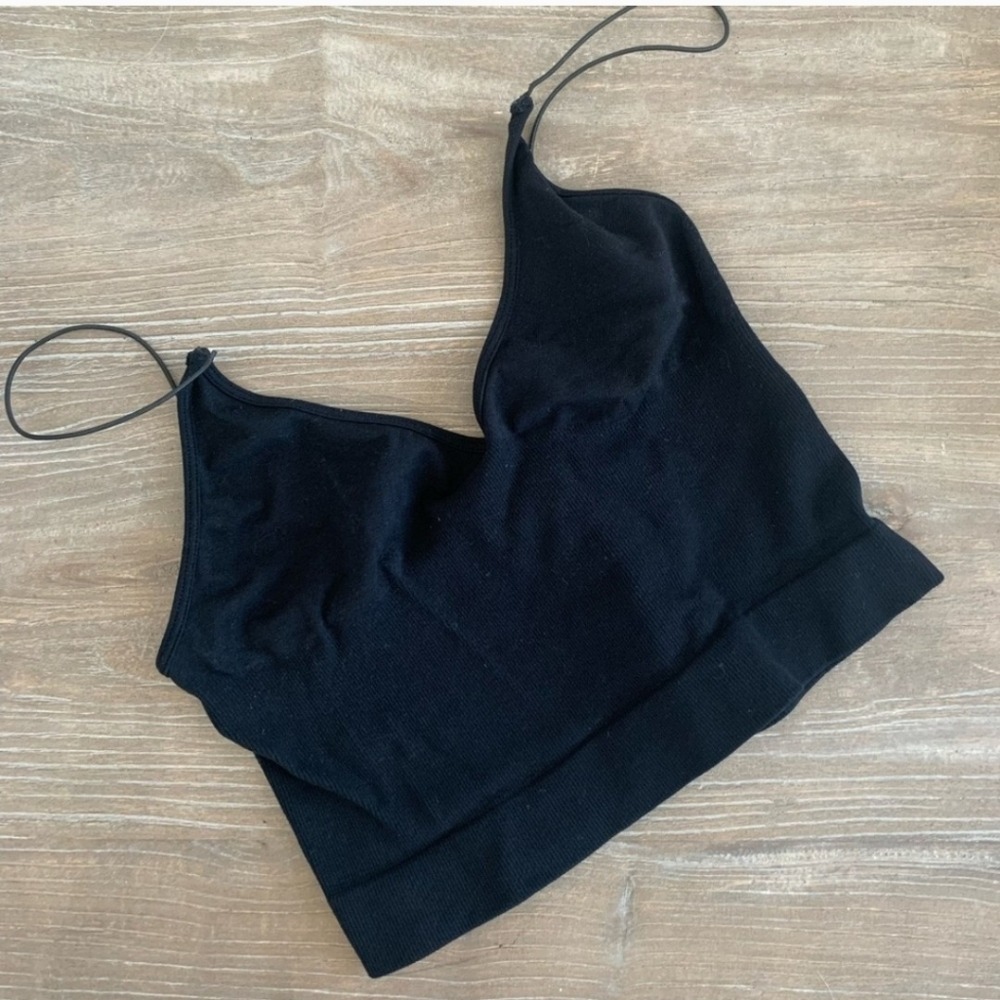 Free People Black Brami Camisole Top - Picture 4 of 13